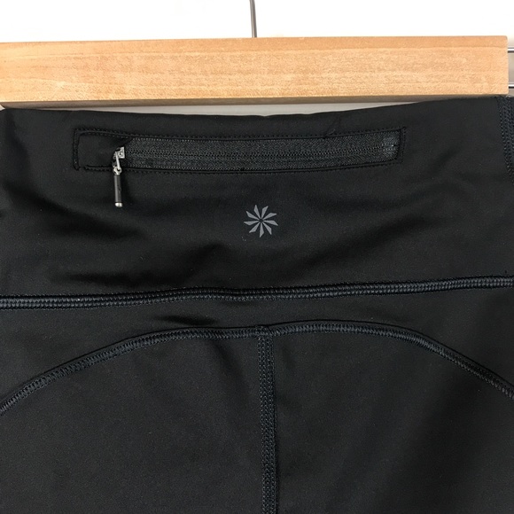Athleta Velocity Stash Pocket Tight in Black Size Medium - Picture 6 of 12